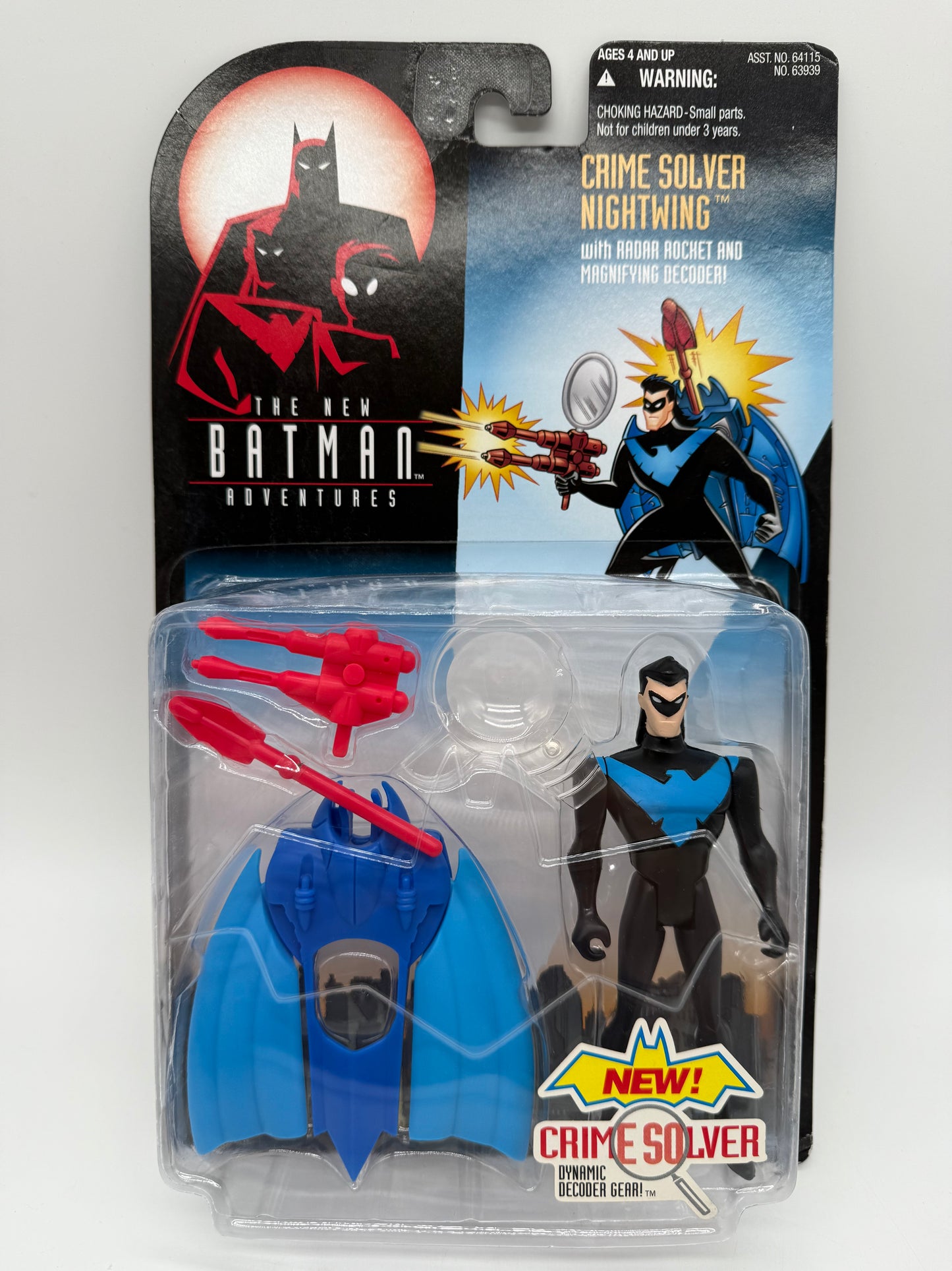Kenner 1997 The New Batman Adventures Crime Solver Nightwing