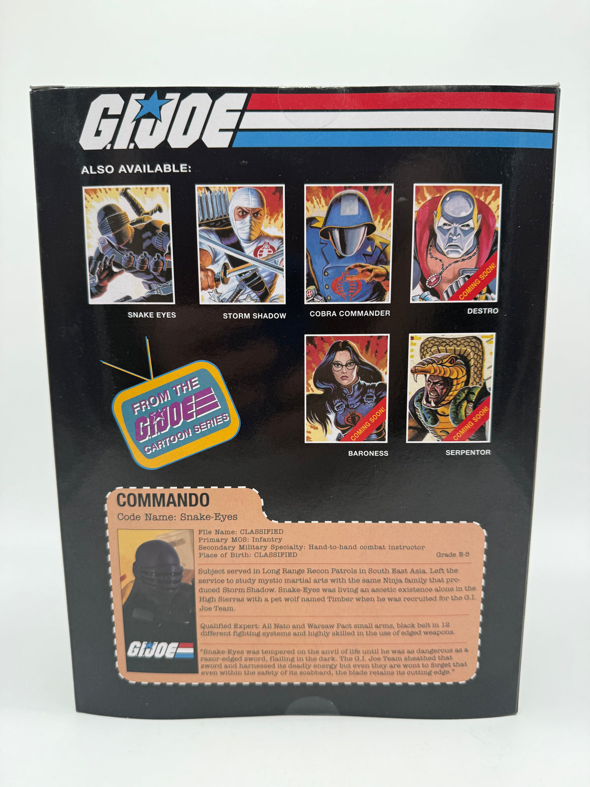 G.I. Joe Snake Eyes 2020 Hasbro, photo 3 of 4