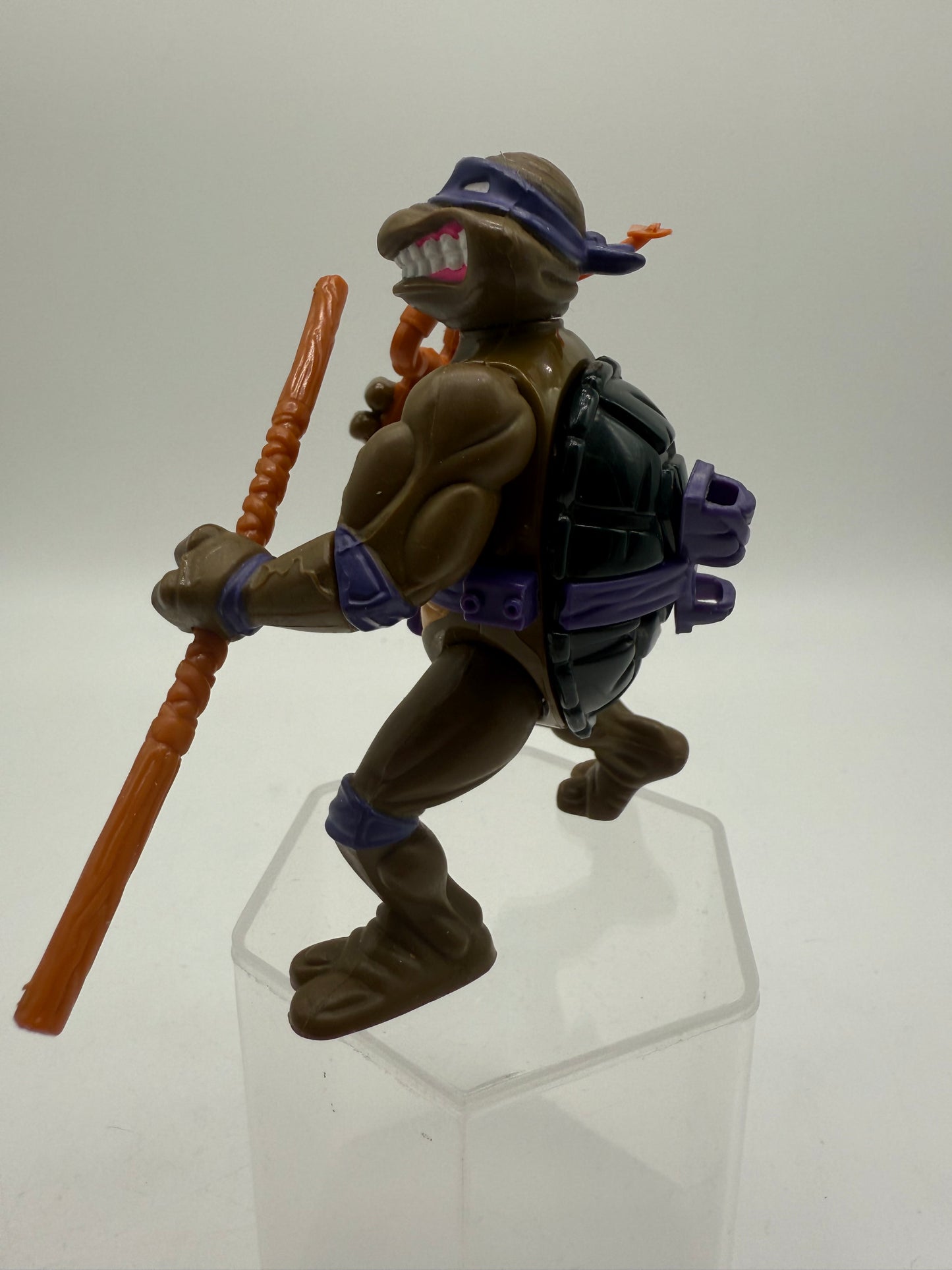 TMNT Vintage Donatello With Storage Shell 1990 Playmates