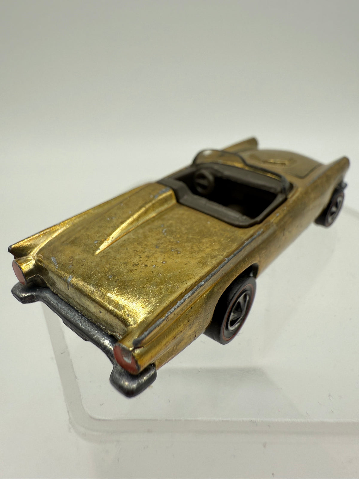 Mattel 1968 Hot Wheels Vintage Redline Classic '57 T-Bird Gold, photo 6 of 11