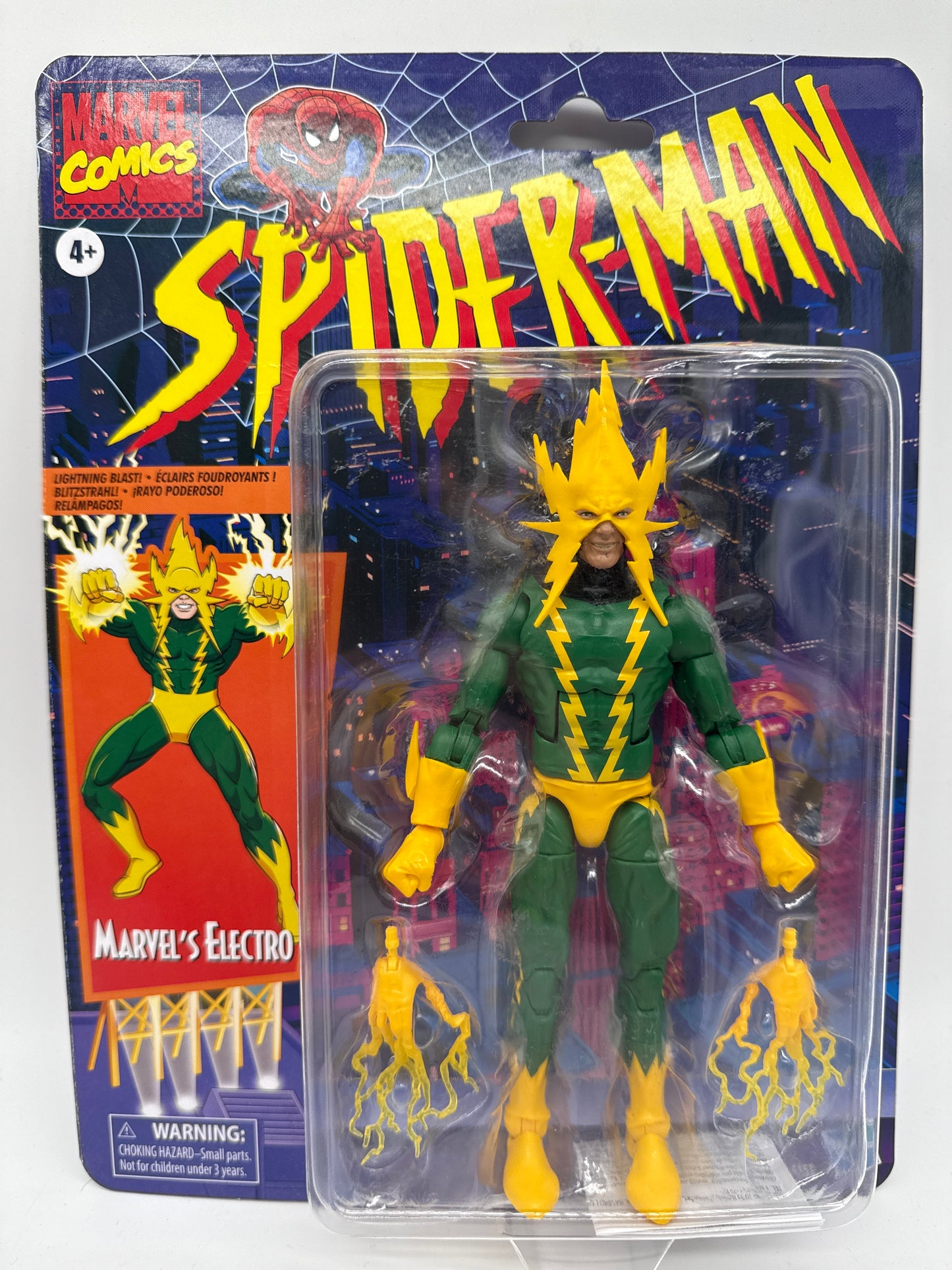 Hasbro 2020 Marvel Comics Spider-Man Marvel’s Electro
