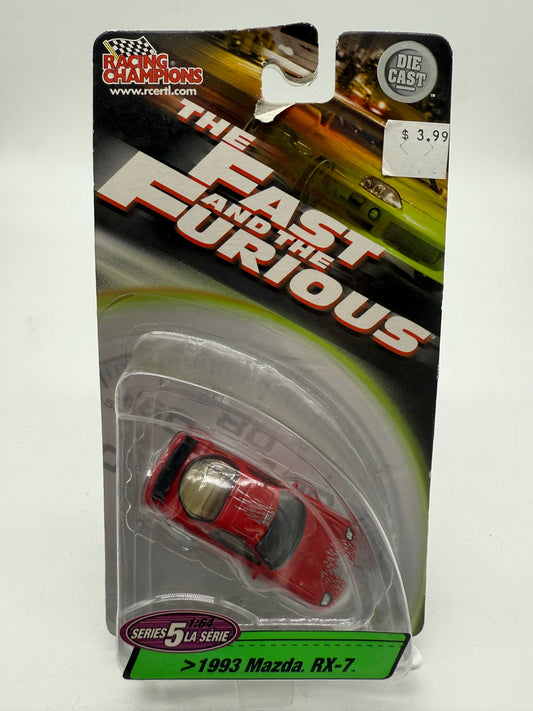 Racing Champions The Fast and The Furious 1993 Mazda. RX-7 2003 RC ERTL