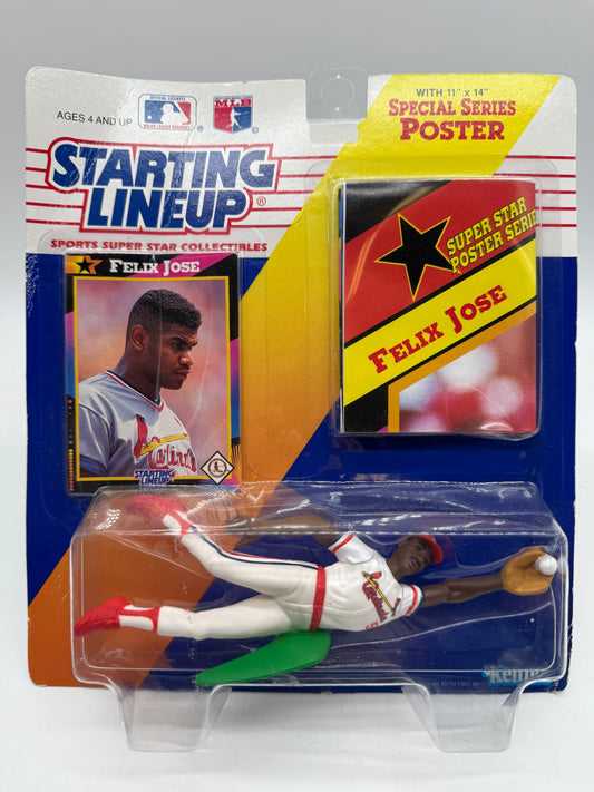 MLB Starting Lineup Felix Jose 1991 Kenner