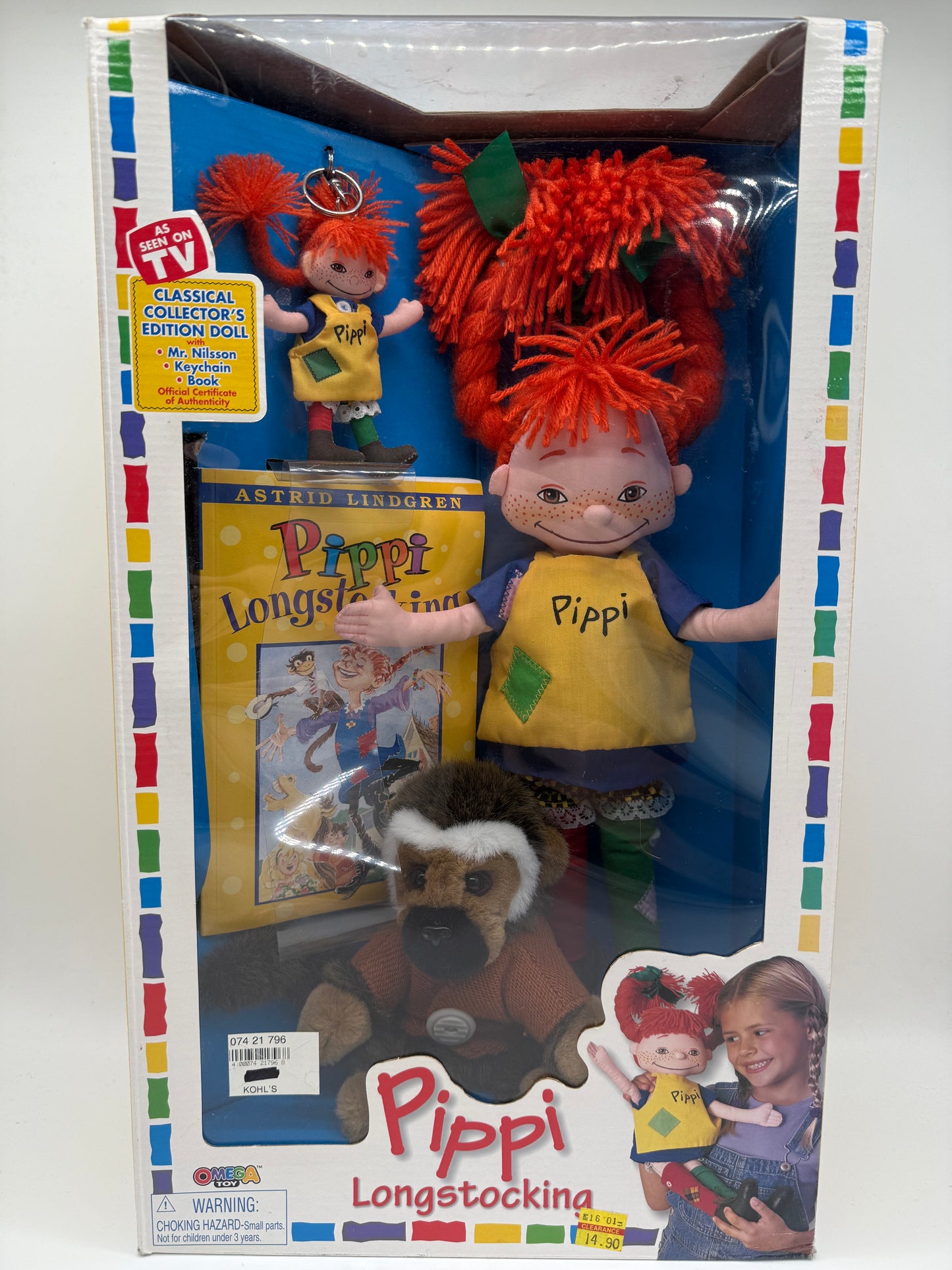 Omega Toy 1988 Pippi Longstocking