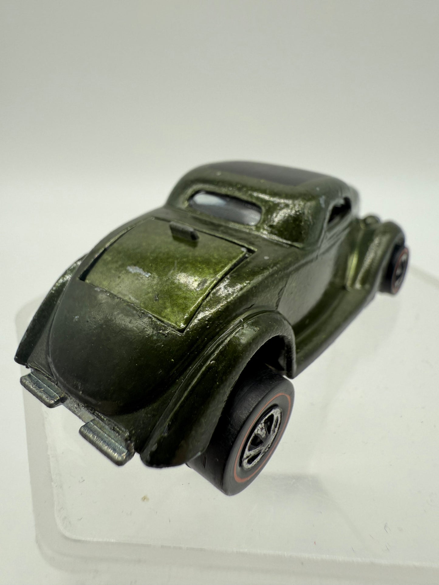 Hot Wheels Vintage Redline Classic 36 Ford Coupe (Dark Olive Green) 1969 Mattel