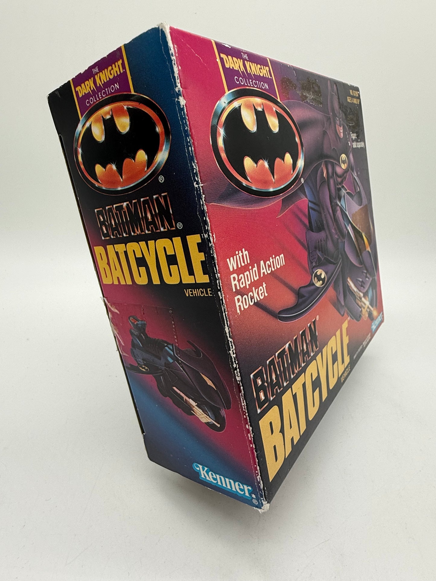 Kenner 1990 The Dark Knight Collection Batman Batcycle