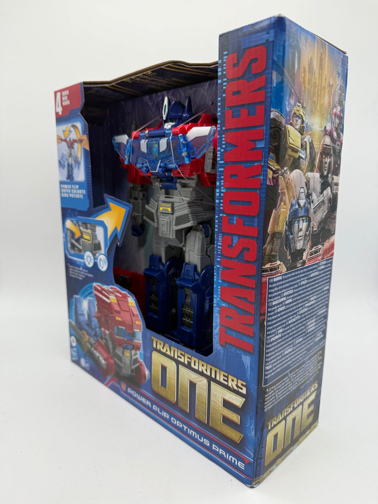 Transformers Power Flip Optimus Prime 2024 Hasbro