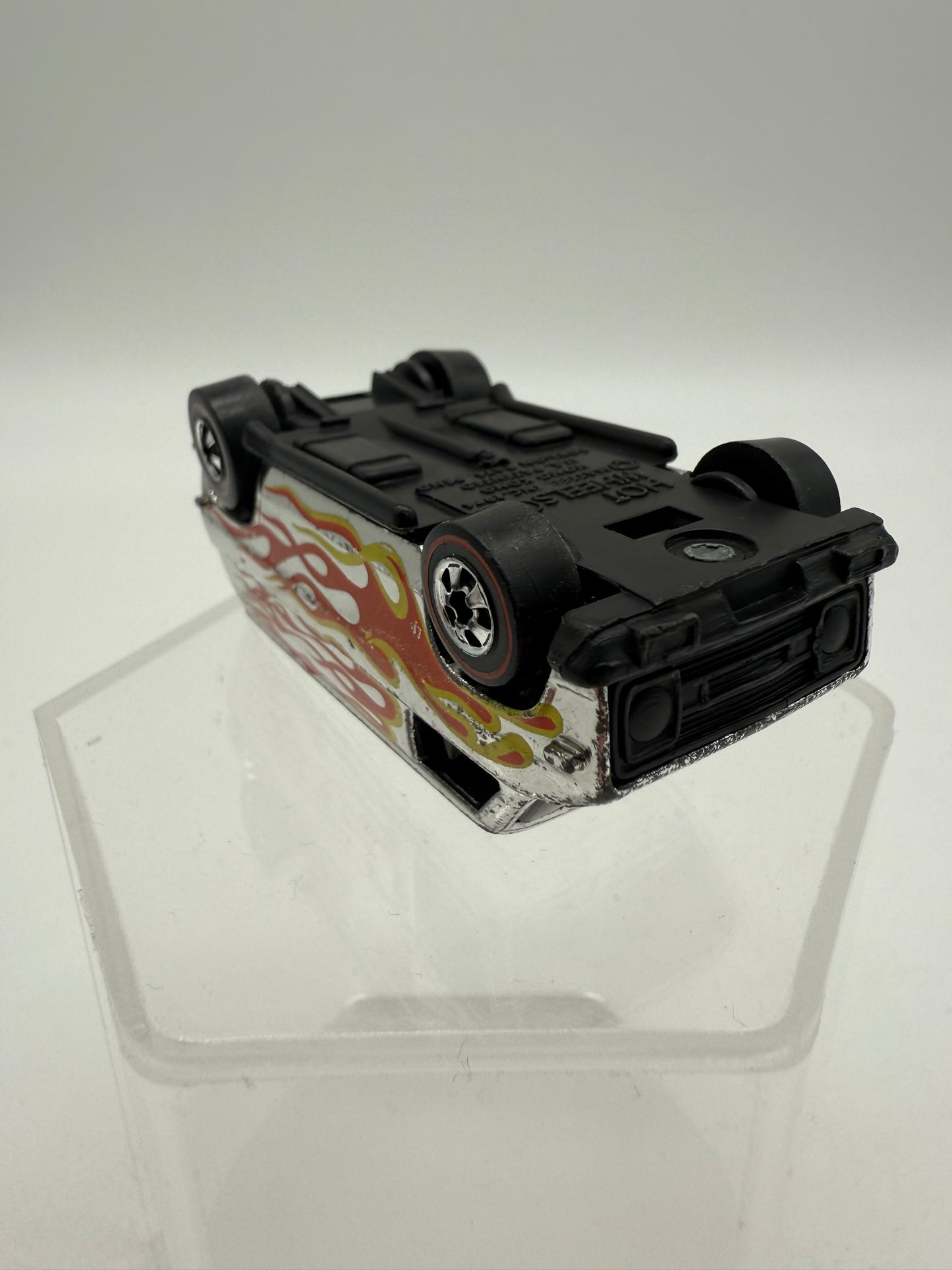 Hot Wheels Vintage 1974 Redline Chrome Super Van With Flames Mattel