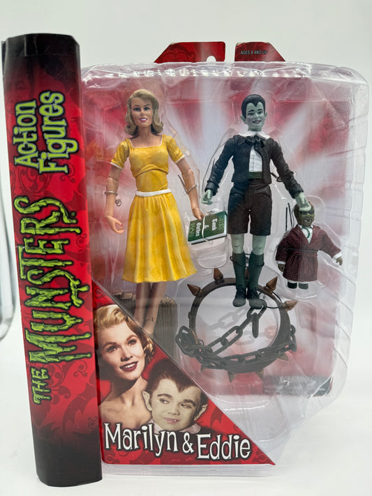 The Monsters Marilyn & Eddie 2012 Diamond Select Toys