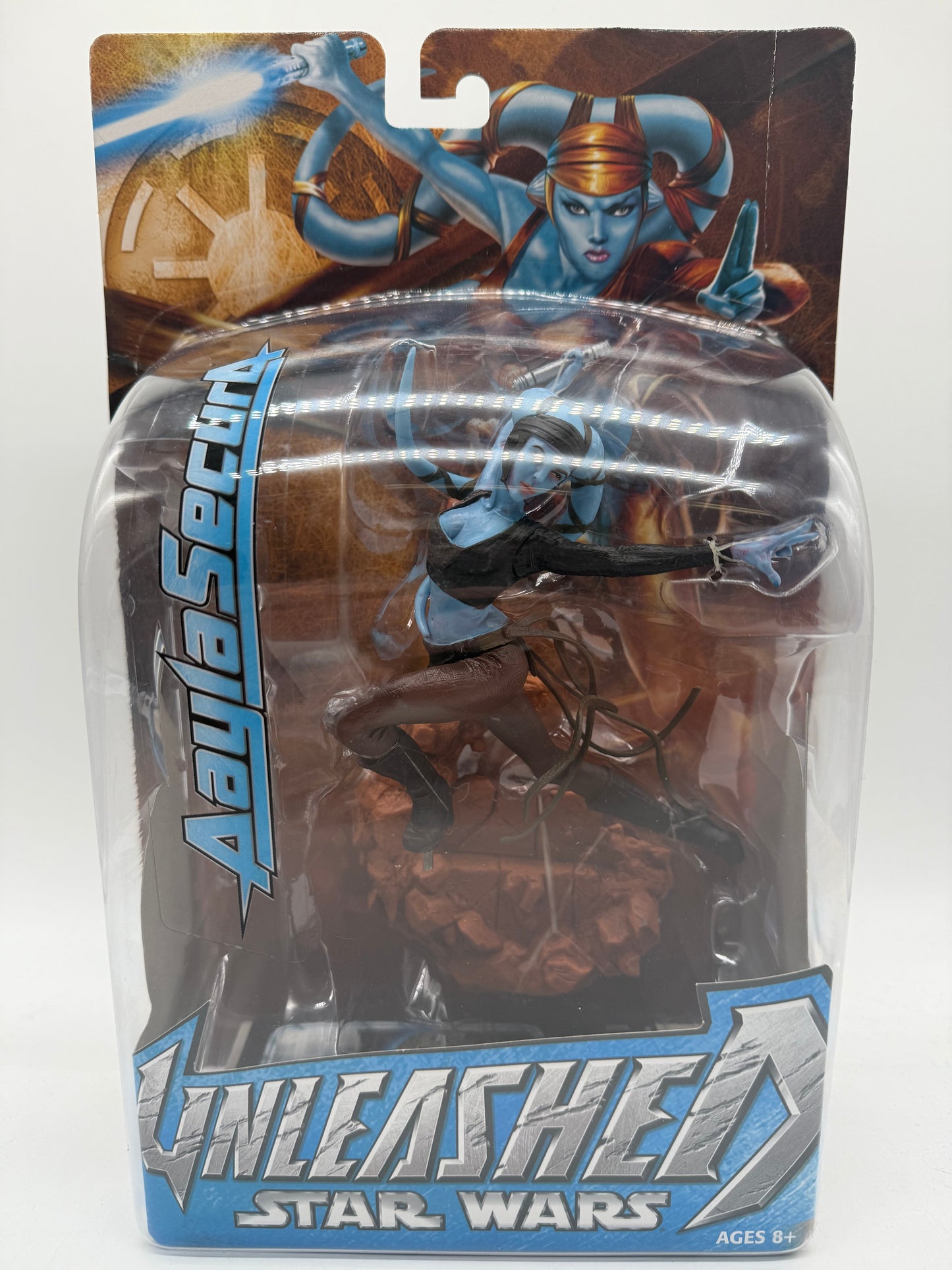Star Wars Unleashed Aayla Secura 2004 Hasbro