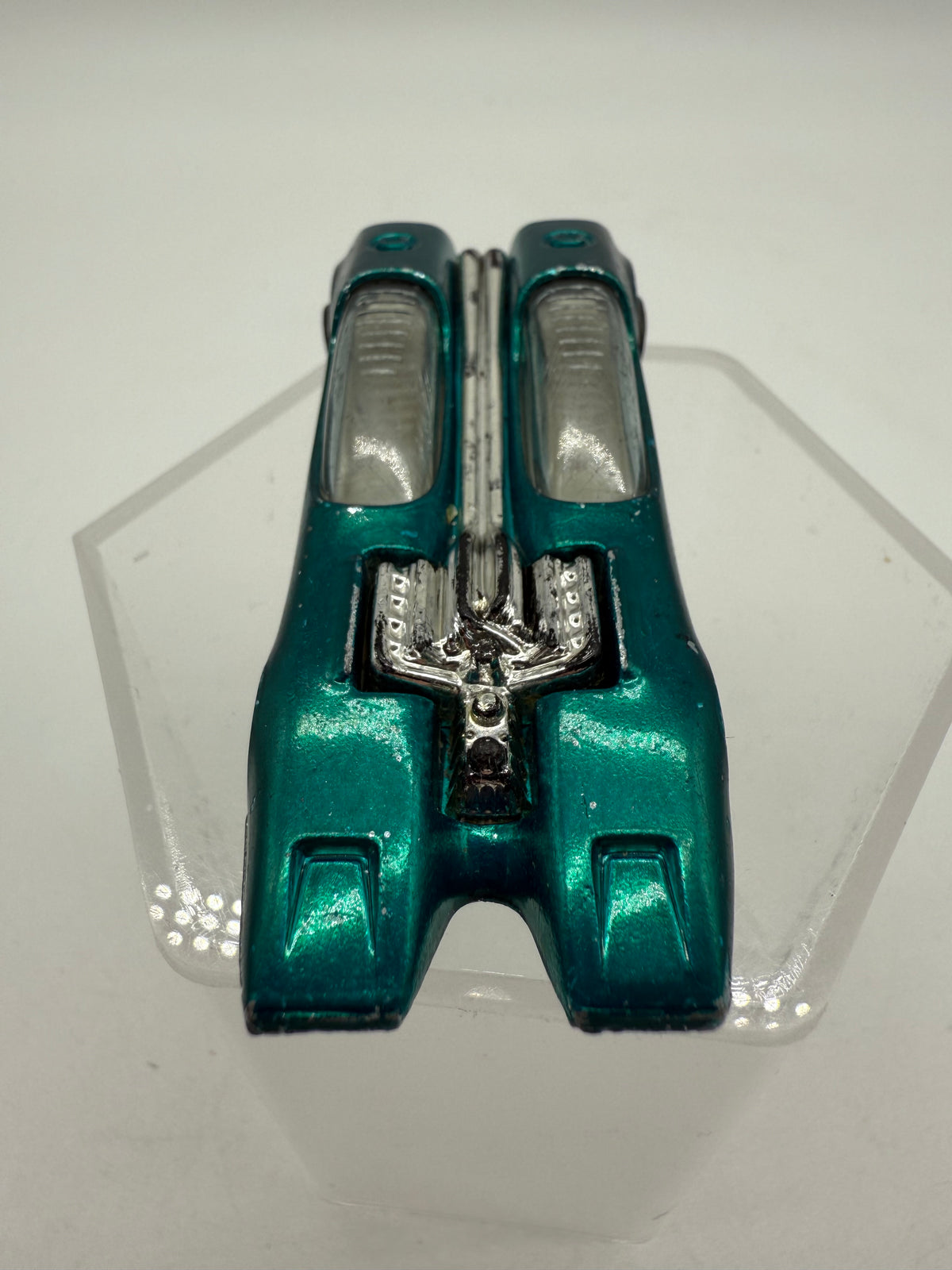 Hot Wheels Vintage 1969 Redline Splittin Image Aqua Green Mattel, photo 2 of 14