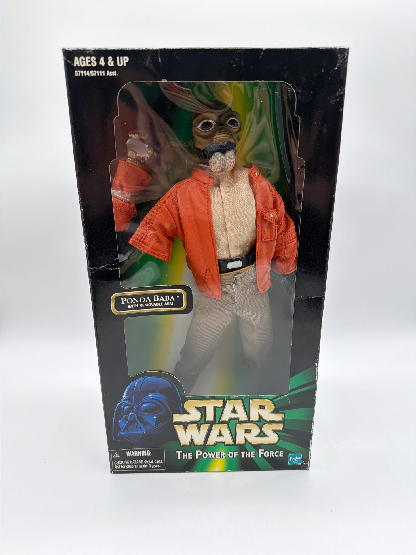 Hasbro 1998 Star Wars The Power of The Force Ponda Baba