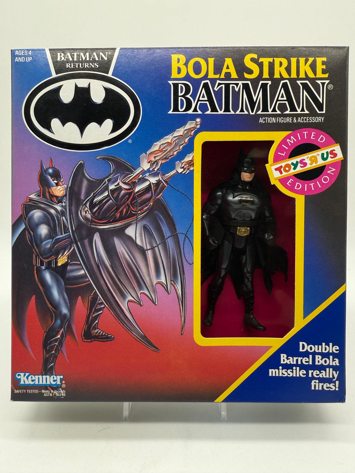 Kenner 1991 Batman Returns Bola Strike Batman Toys"R"Us Limited Edition