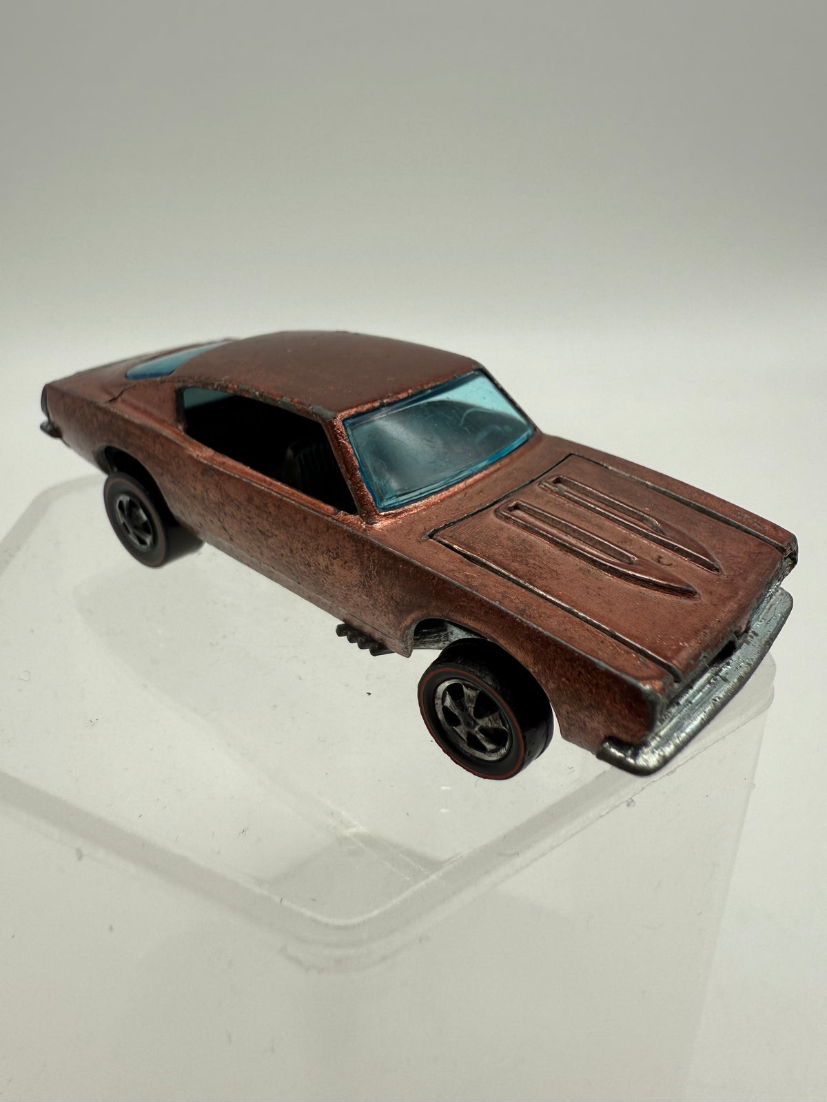 Hot Wheels Vintage Sweet 16 Redline Custom Barracuda (Copper Brown)1967 Mattel, photo 4 of 10
