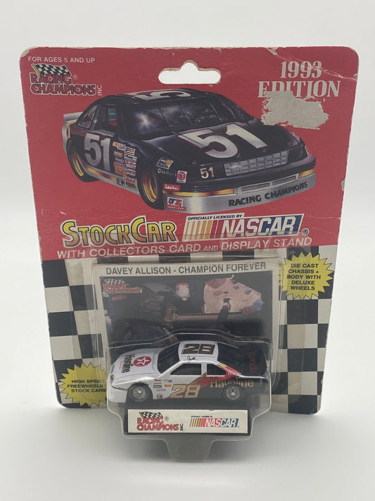 Racing Champions Nascar Stock Car 1993 Edition Davey Allison #28 Havolene 1:64 Die-Cast Car