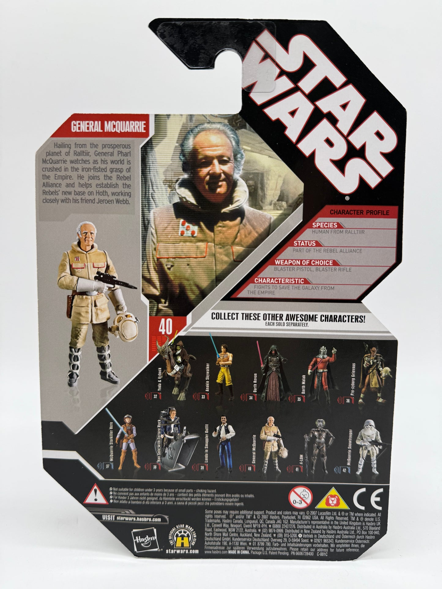 Star Wars General McQuarrie 2007 Hasbro