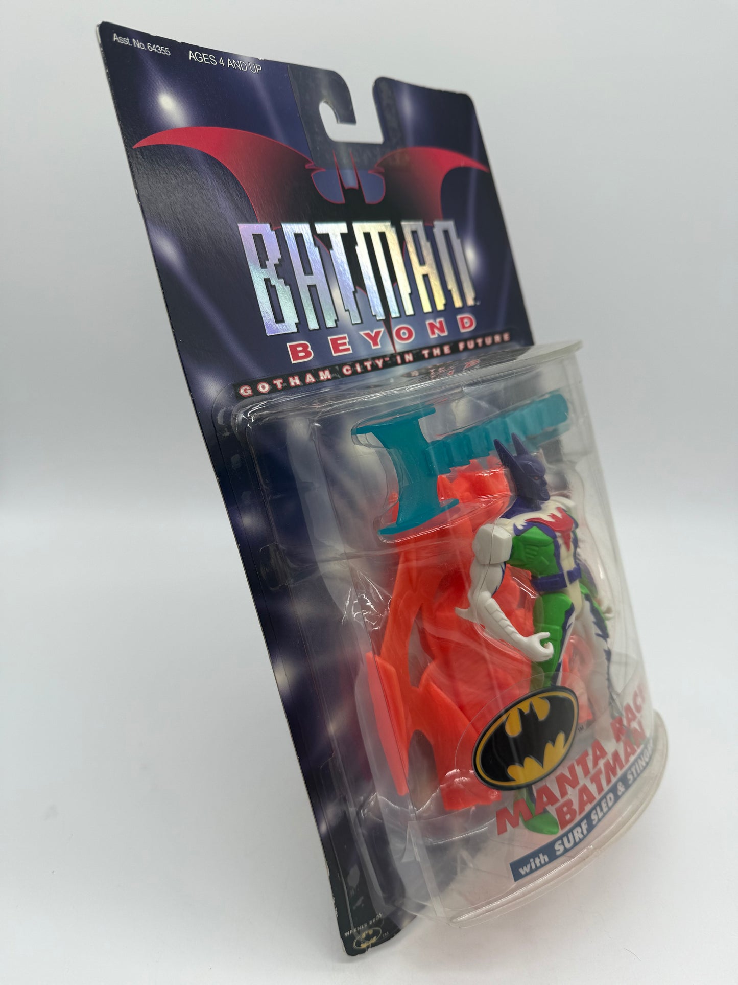 Hasbro 1999 Batman Beyond Gotham City In The Future Manta Racer Batman