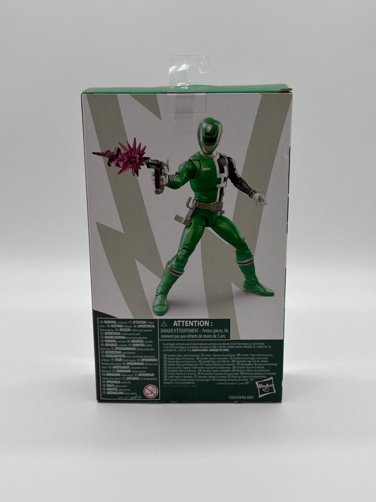 Hasbro 2020 Power Rangers Lightning Collection S.P.D Green Ranger Action Figure
