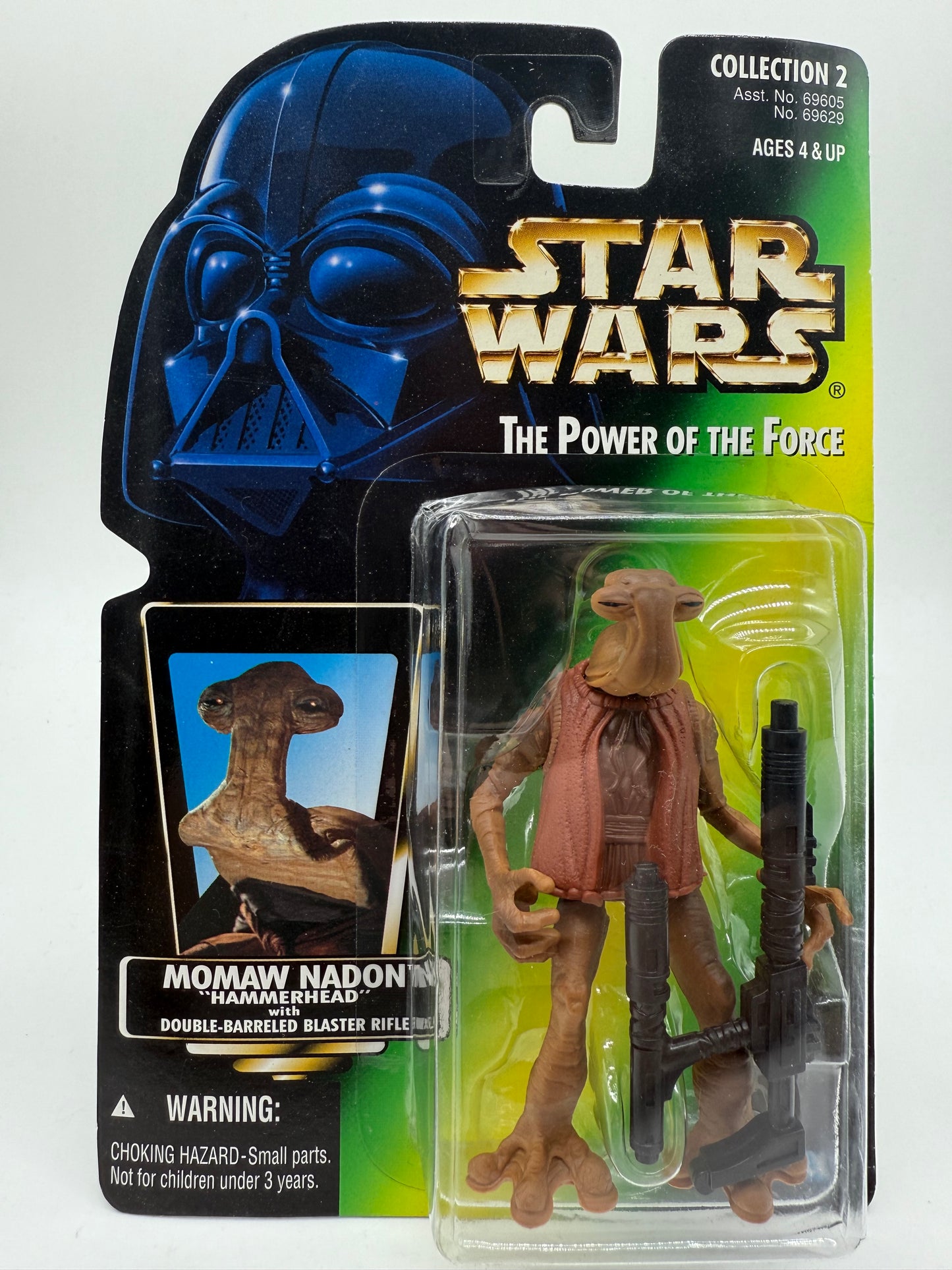 Kenner 1996 Star Wars The Power of the Force Momaw Nadon (non holo card)