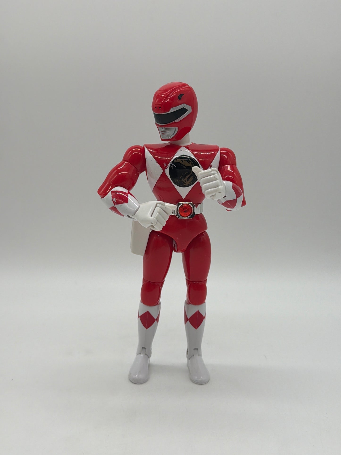 Bandai 1993 Mighty Morphin Power Rangers Red Ranger 8-inch Action Figure