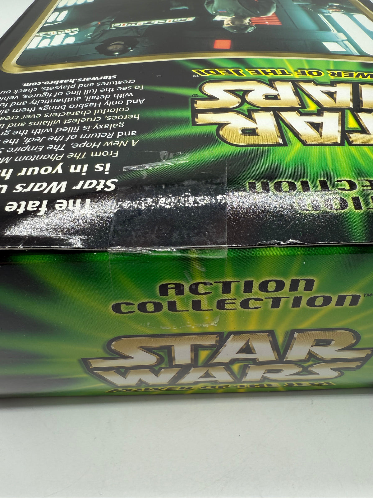 Hasbro 2001 Star Wars Power of The Jedi Death Star Trooper with Imperial Blaster, photo 6 of 8