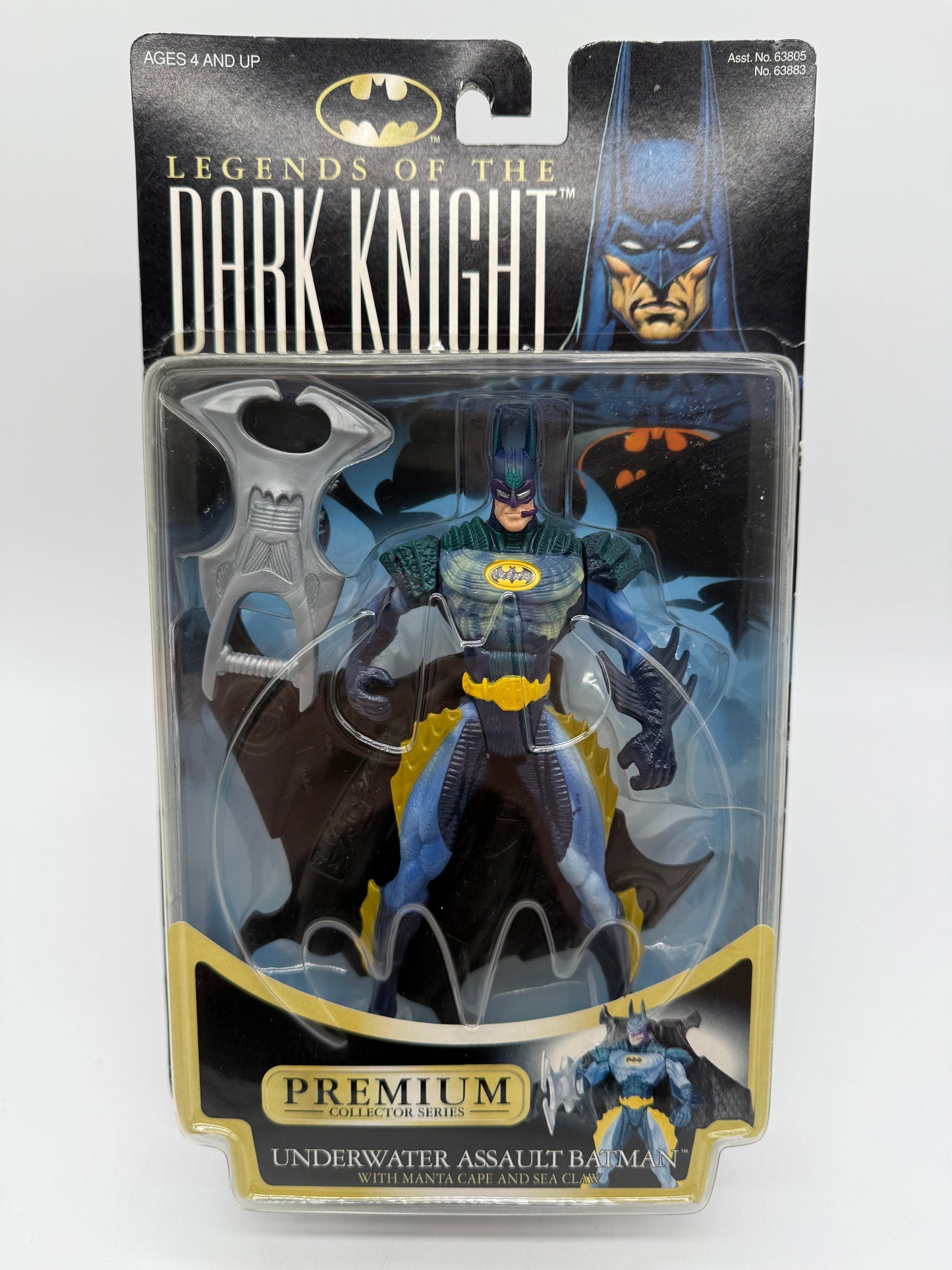 Hasbro 1997 Legends Of The Sark Knight Premium Collector Series Underwater Assault Batman