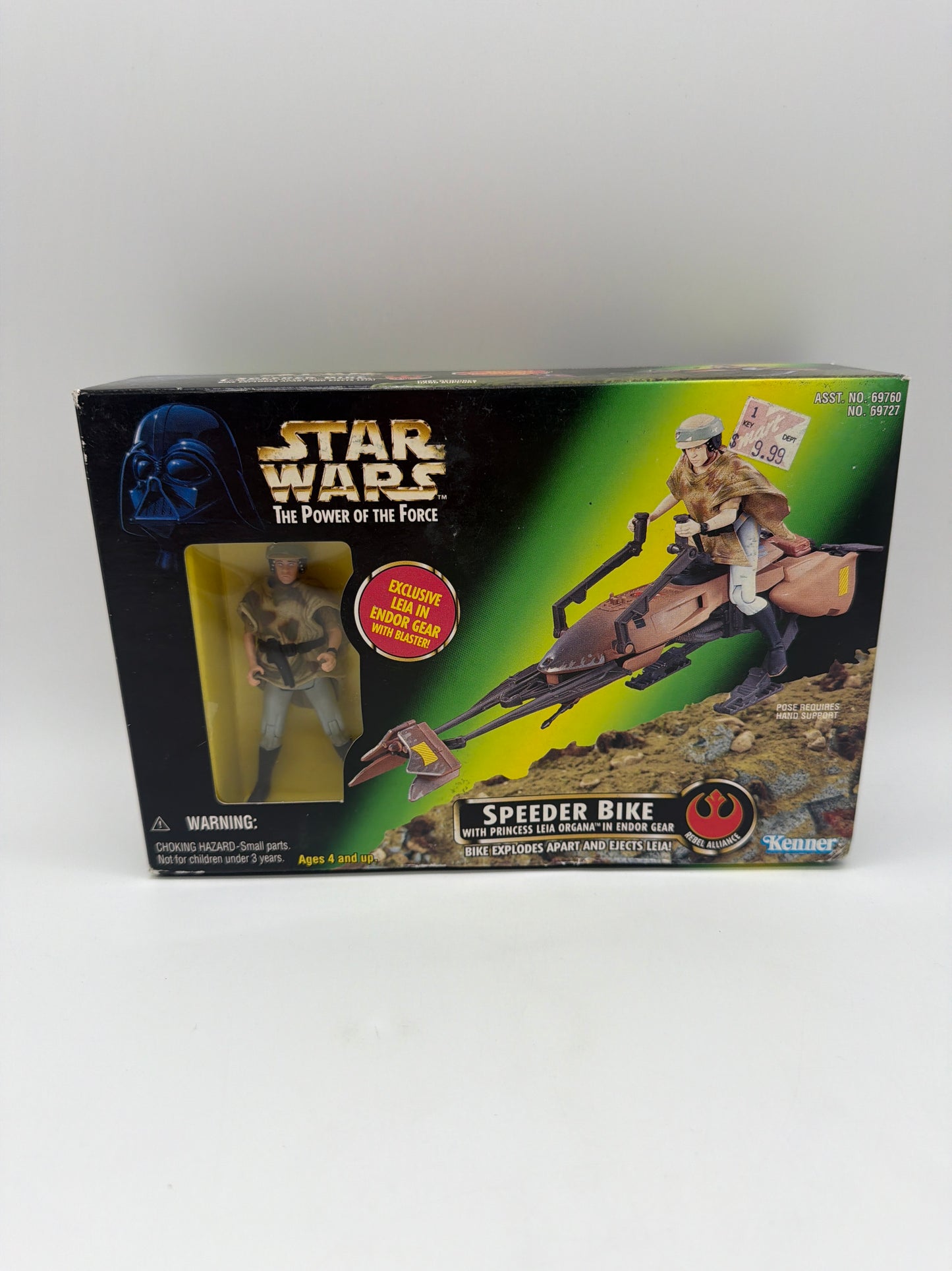 Kenner 1997 Star Wars The Power of the Force Speeder Bike