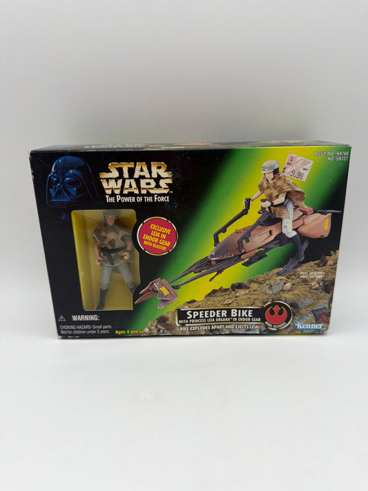 Kenner 1997 Star Wars The Power of the Force Speeder Bike