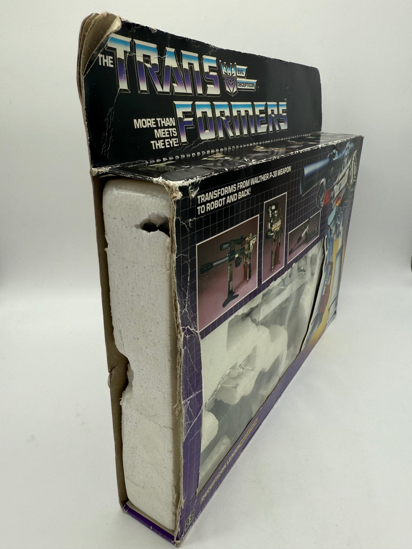 The Transformers More Than Meets The Eye Megatron Walther P-38 Weapon 1984 Hasbro/Takara
