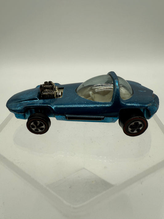 Hot Wheels Vintage Sweet 16 Redline Silhousette (Blue) 1967 Mattel