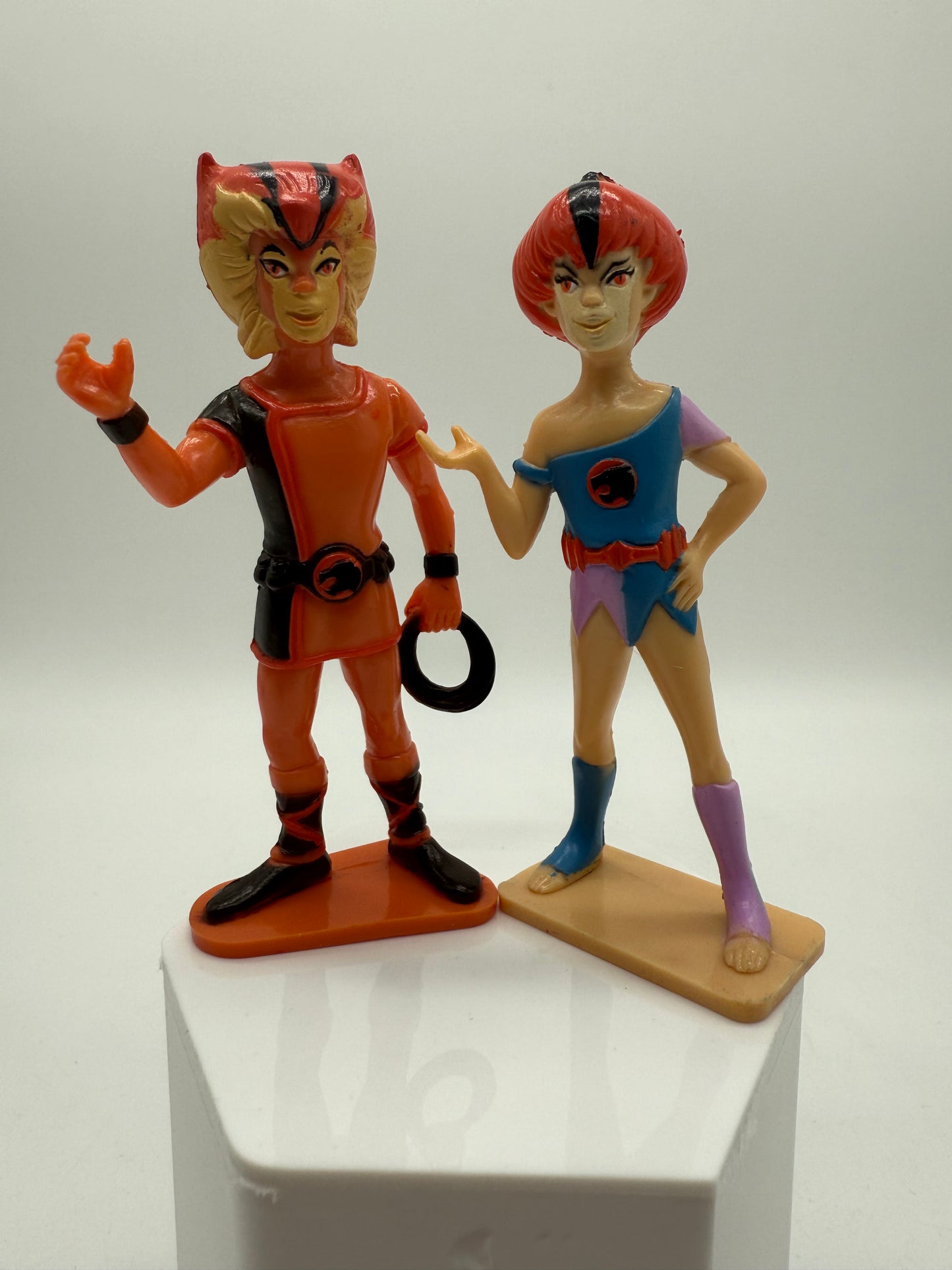 LJN Toys 1985 Vintage Thundercats Wilykit and Wilykat