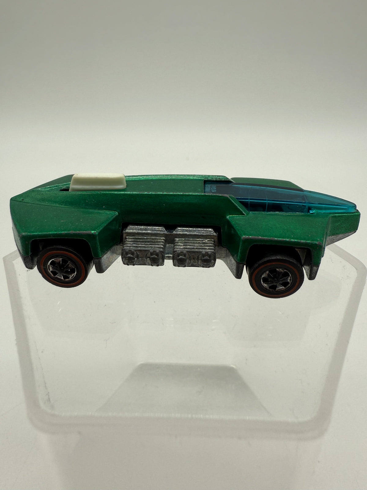 Hot Wheels Vintage 1970 Redline What-4 Spectralflame Green Mattel, photo 5 of 17