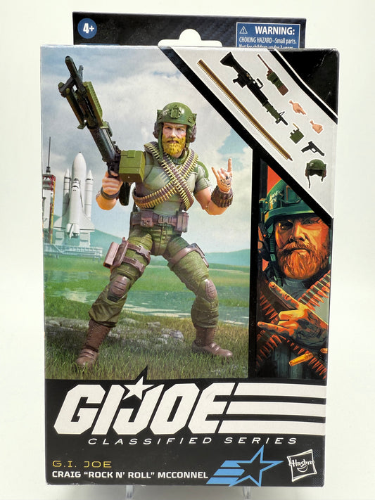 Hasbro 2023 G.I.Joe Classified Series Grag "Rock N' Roll" McConnel