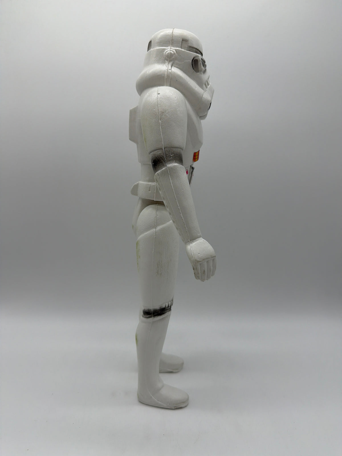 Vintage Mexico Bootleg Star Wars Blowmold Stormtrooper with Gun 14-Inch, photo 5 of 6