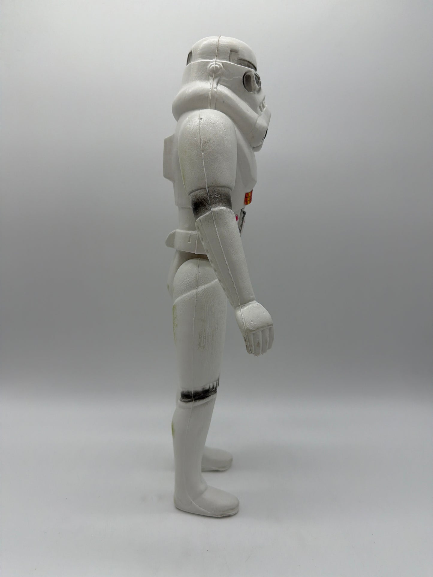 Vintage Mexico Bootleg Star Wars Blowmold Stormtrooper with Gun 14-Inch
