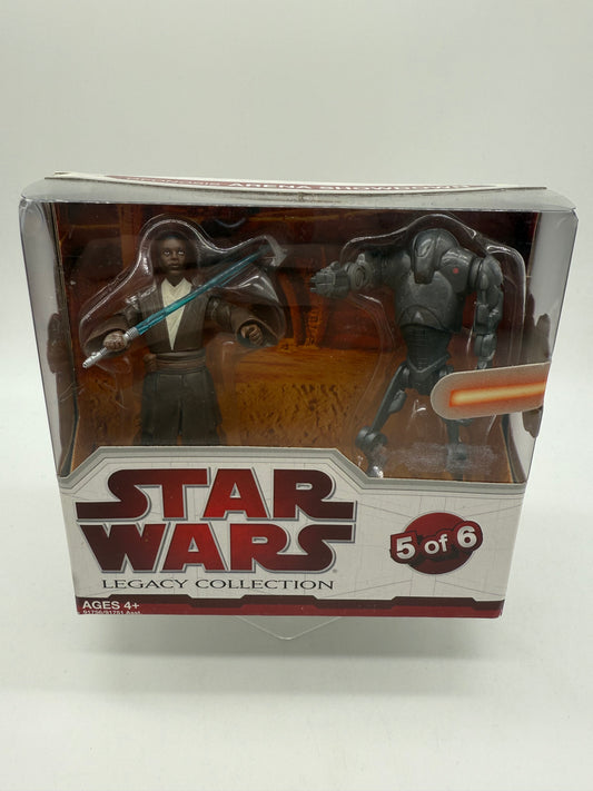 Hasbro 2009 Target Exclusive Star Wars Legacy Collection Geonosis Arena Showdown Roth-Del Masona VS Super, photo 1
