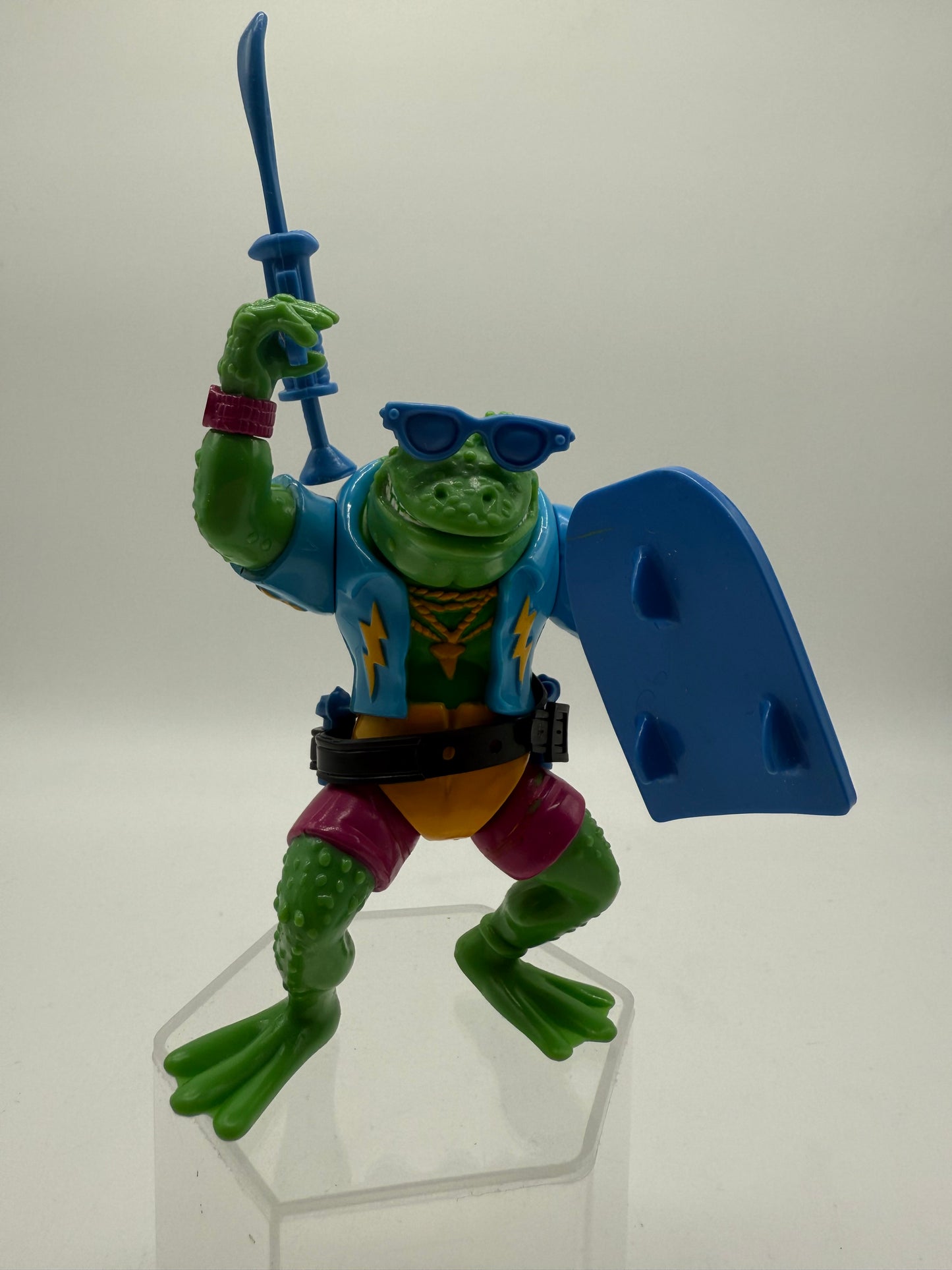 TMNT Vintage Genghis Frog 1989 Playmates