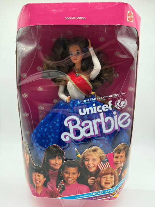 United States Committee For Unicef Barbie 1989 Mattel