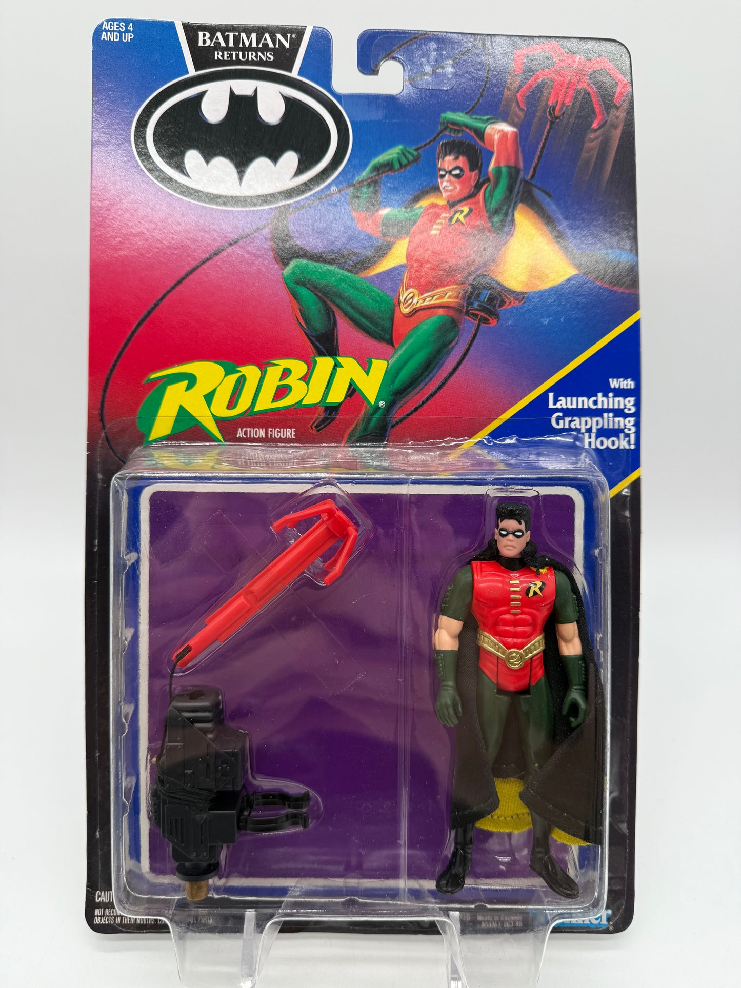 Kenner 1991 Batman Returns Robin (With Launching Grappling Hook)