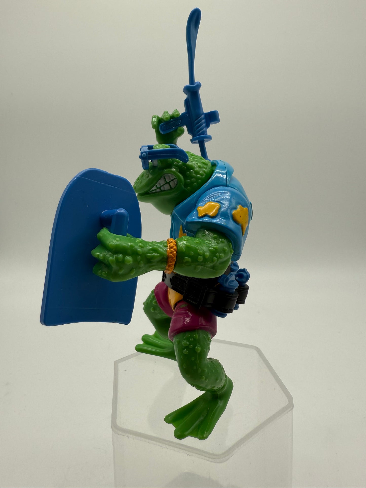 TMNT Vintage Genghis Frog 1989 Playmates