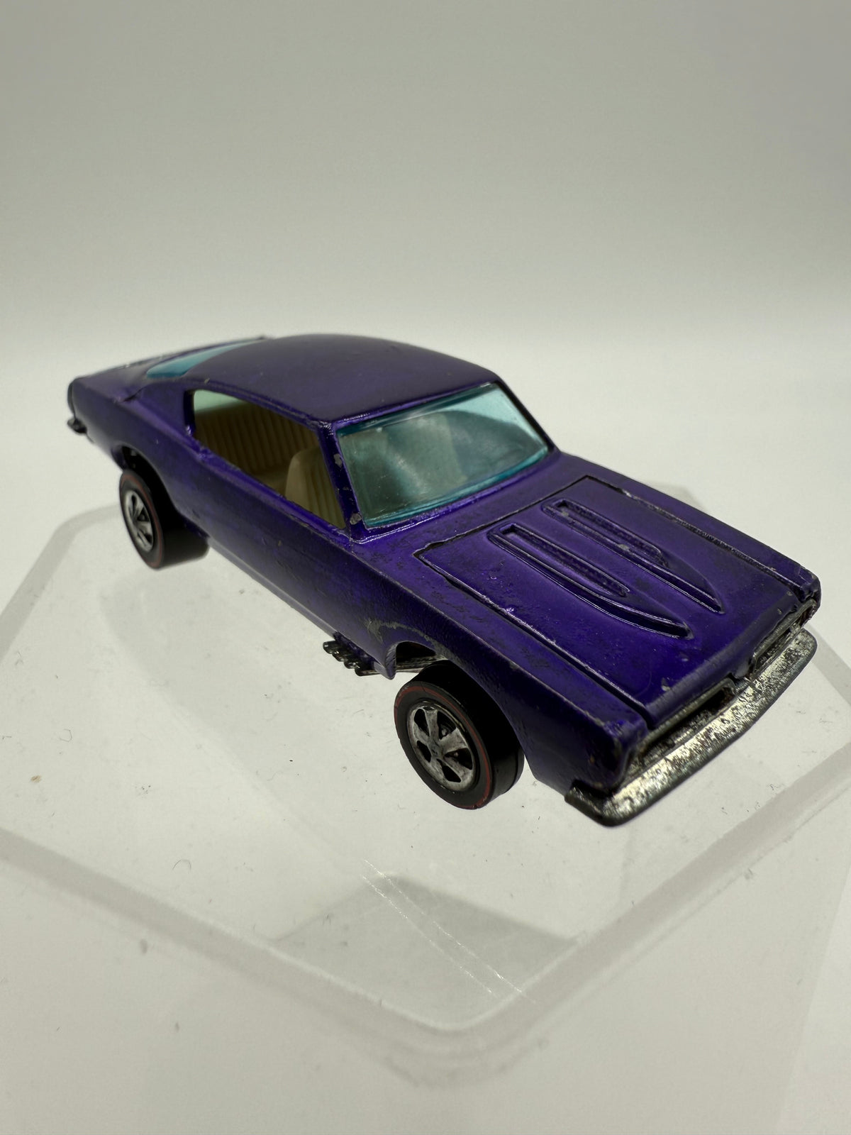 Hot Wheels Vintage Sweet 16 Redline Custom Barracuda (Purple) 1967 Mattel, photo 4 of 10