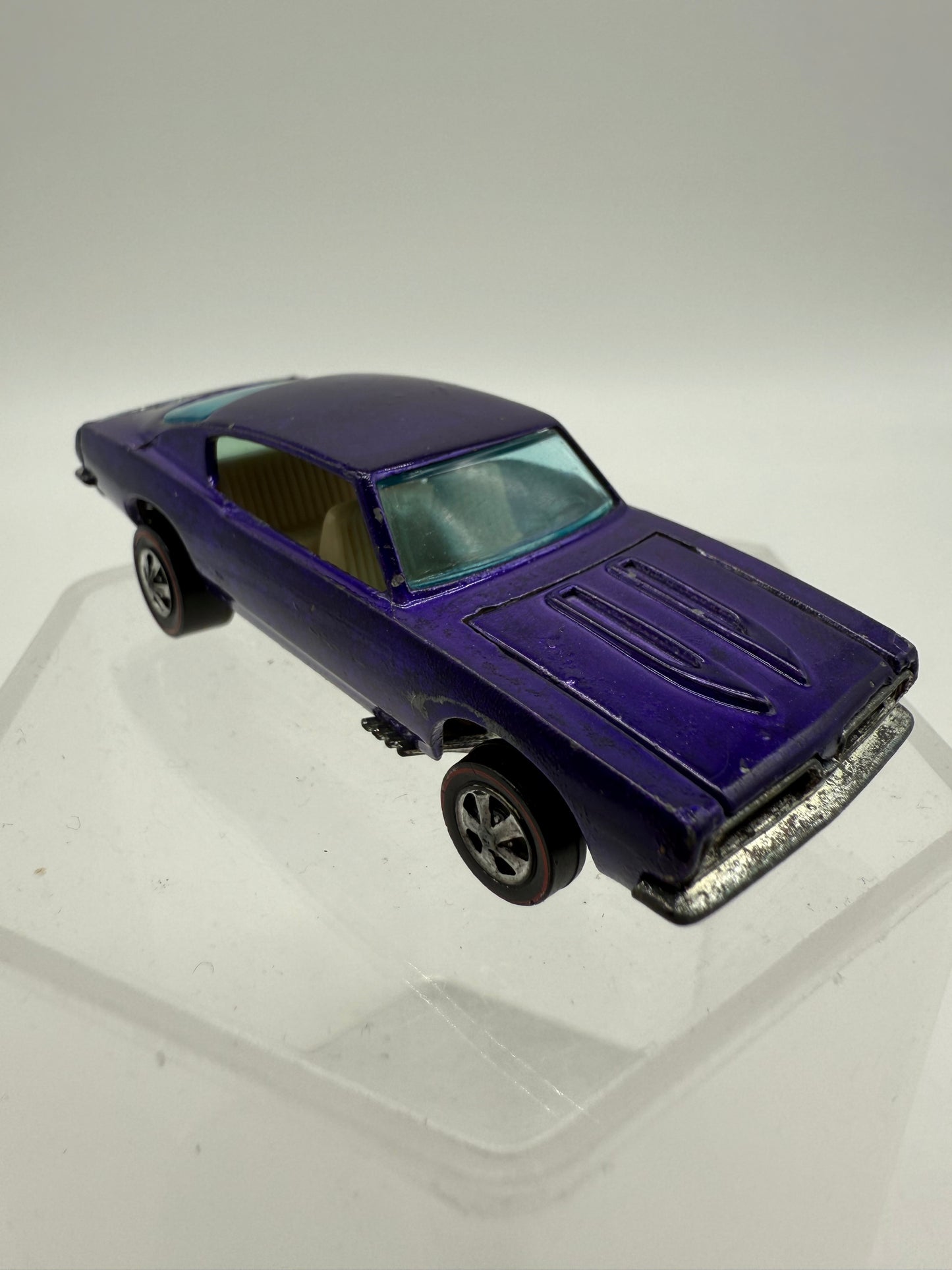 Hot Wheels Vintage Sweet 16 Redline Custom Barracuda (Purple) 1967 Mattel