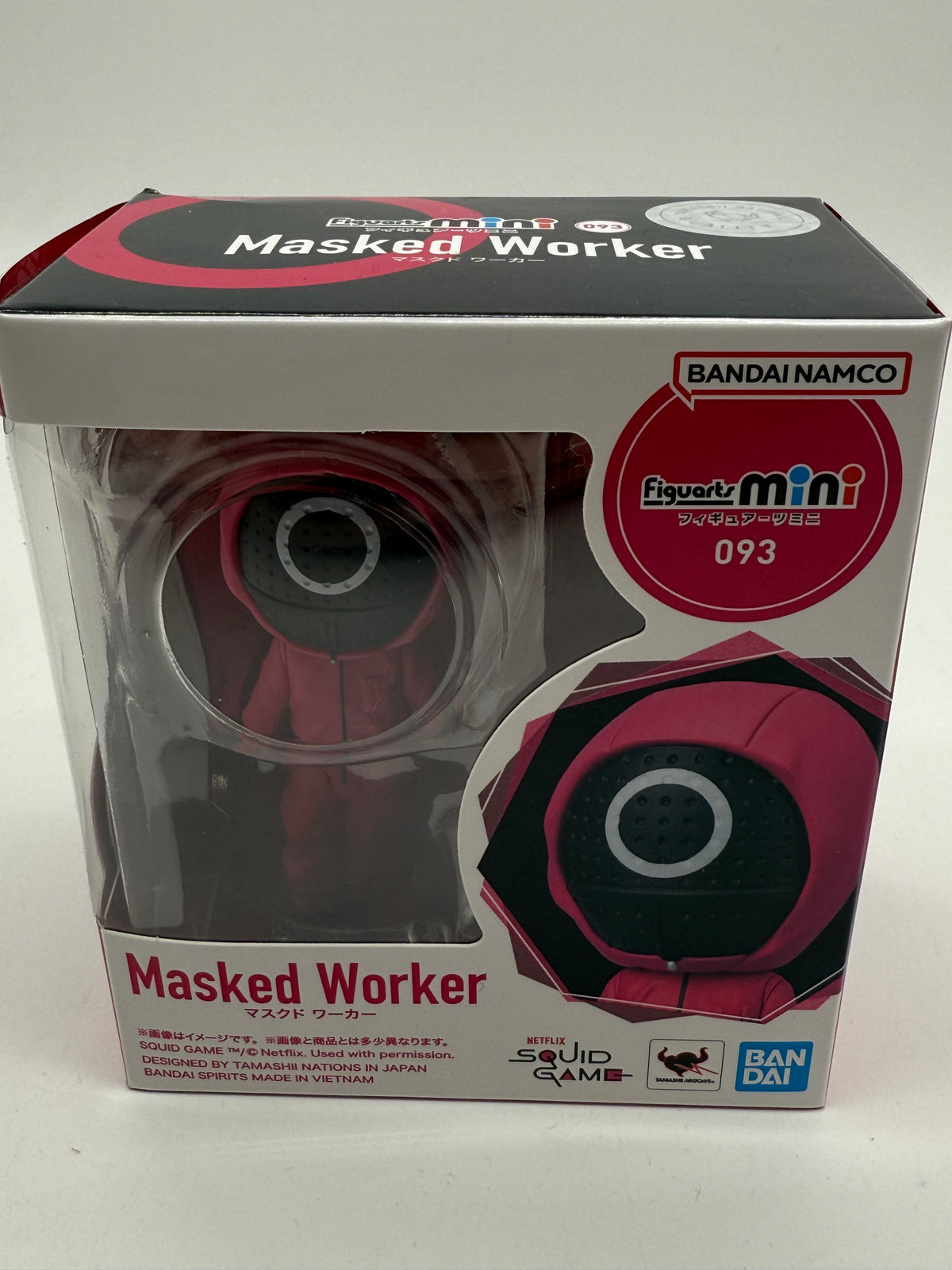 Squid Gamees Masked Worker "O" 2019 Bandai, photo 1 of 5