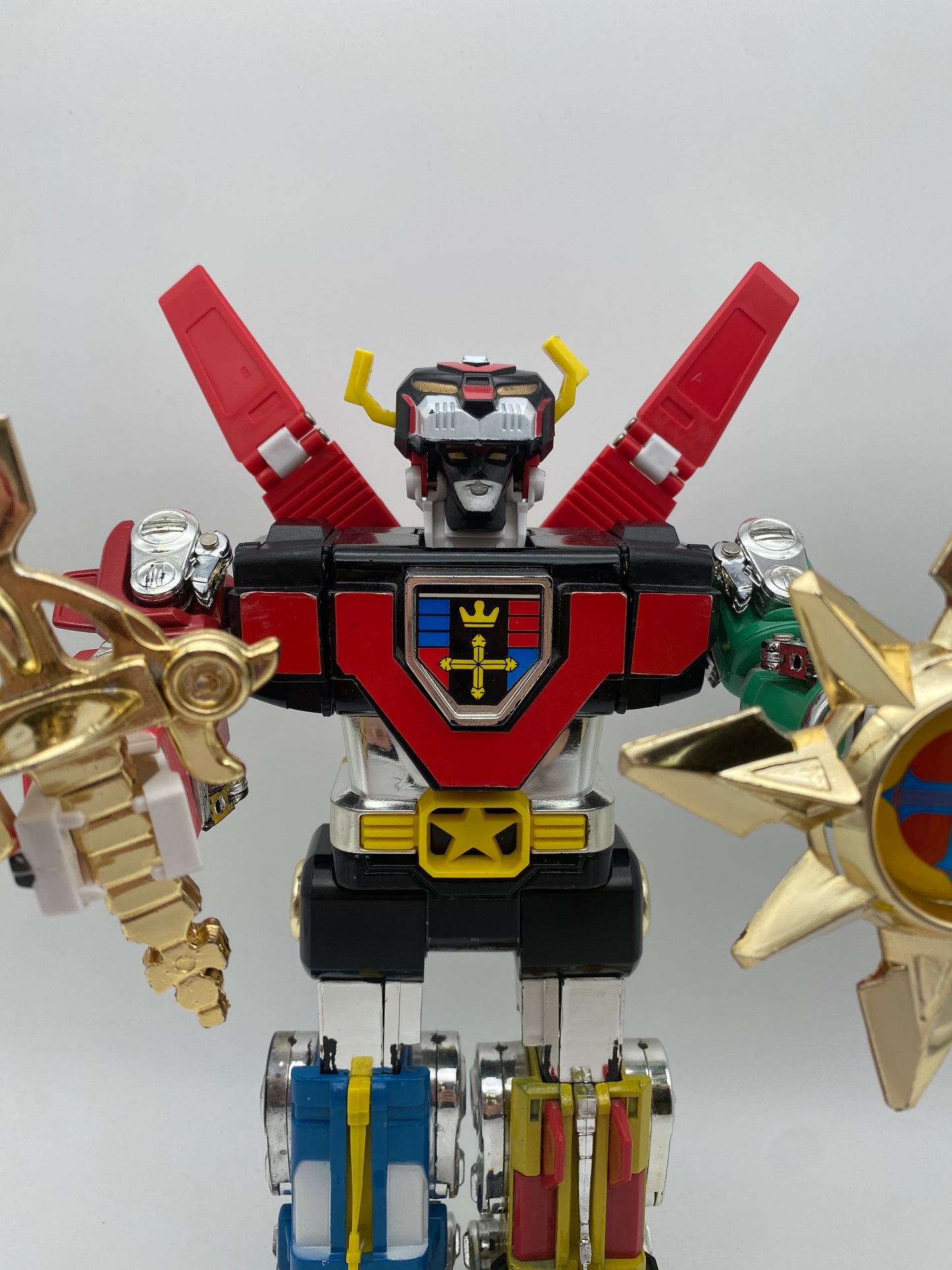 Voltron Defender of the Universe 5 1997 Lion Set with Box 100% Complete