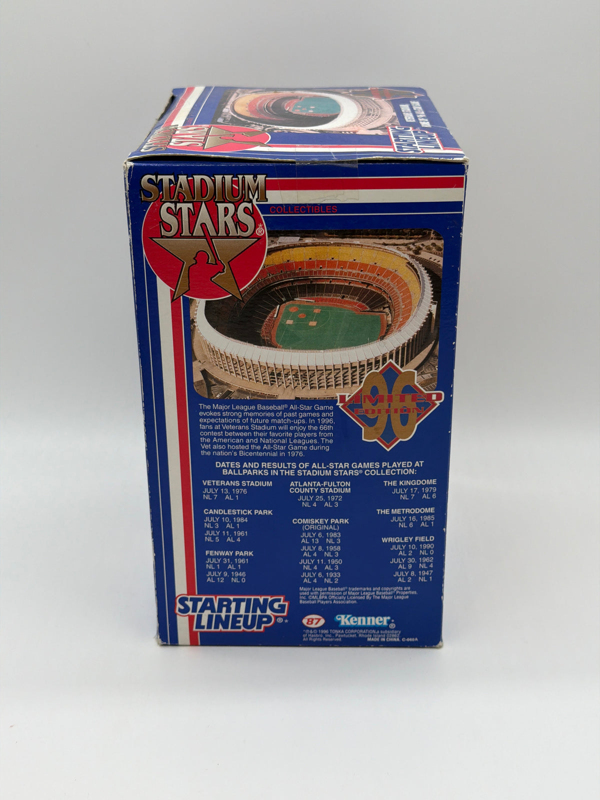 Kenner 1996 Starting Lineup Stadium Stars Chuck Knoblauch