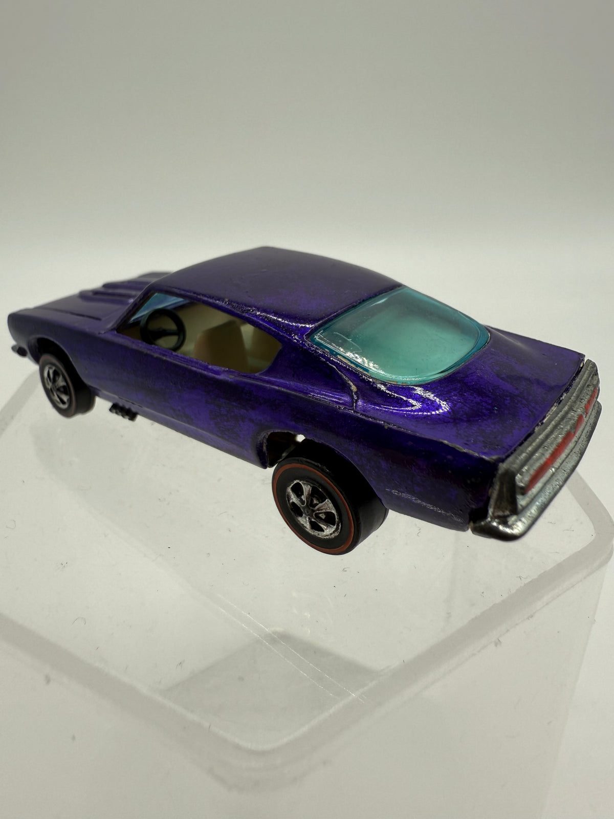 Hot Wheels Vintage Sweet 16 Redline Custom Barracuda (Purple) 1967 Mattel, photo 9 of 10