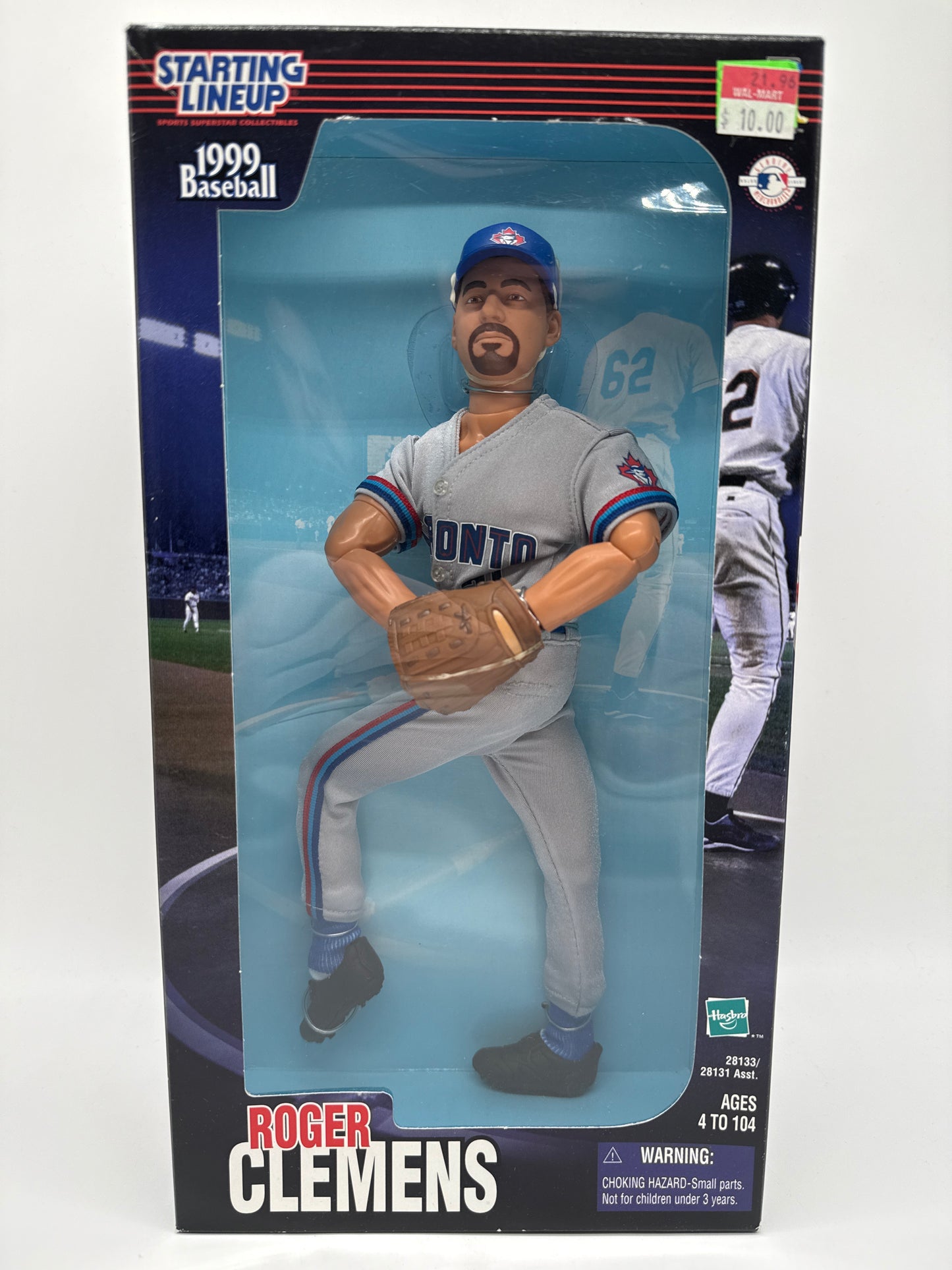 Hasbro 1998 Starting Lineup 1999 Baseball Roger Clemens