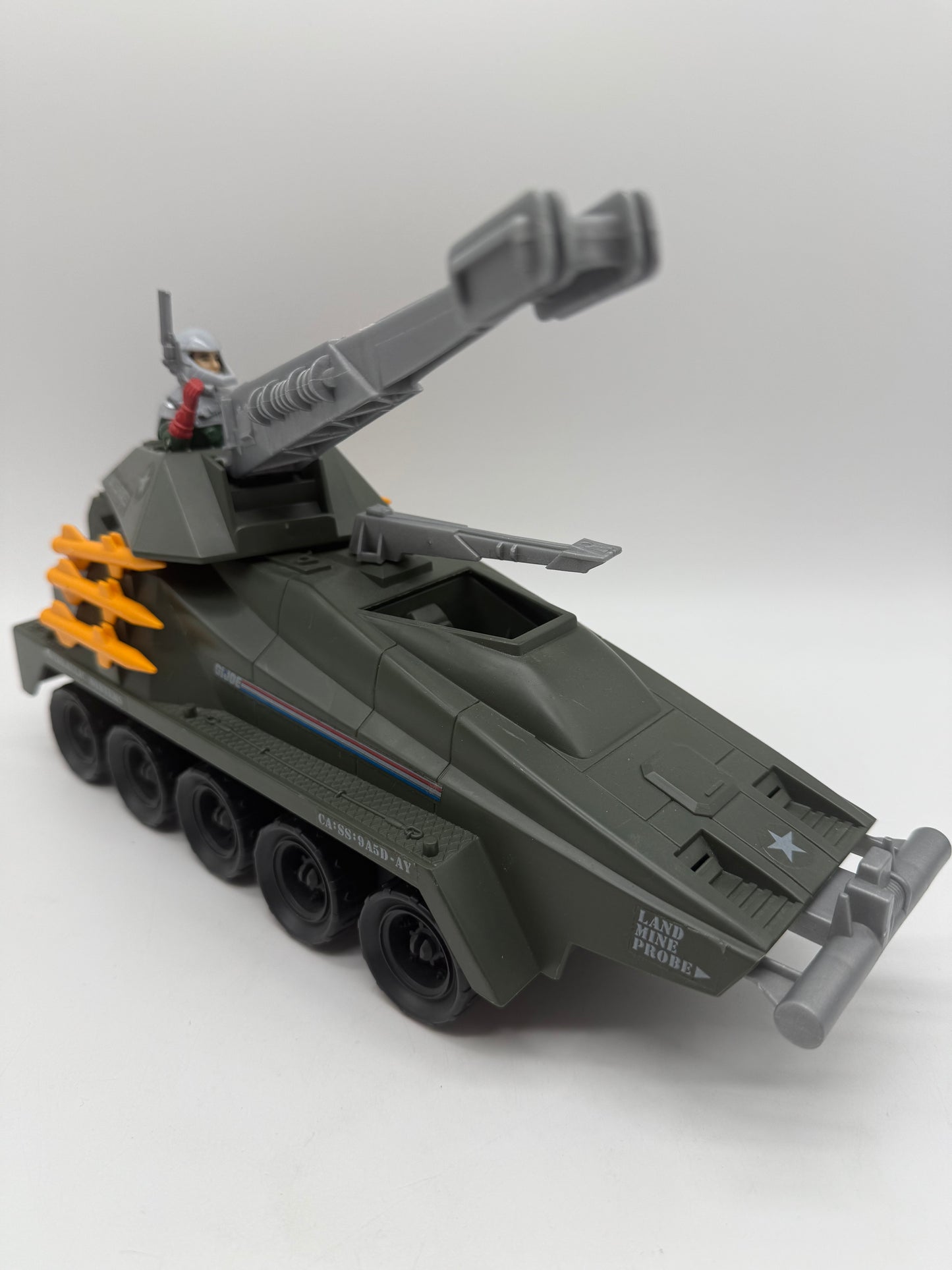 Vintage G.I. Joe Persuader with Backstop 1987 Hasbro