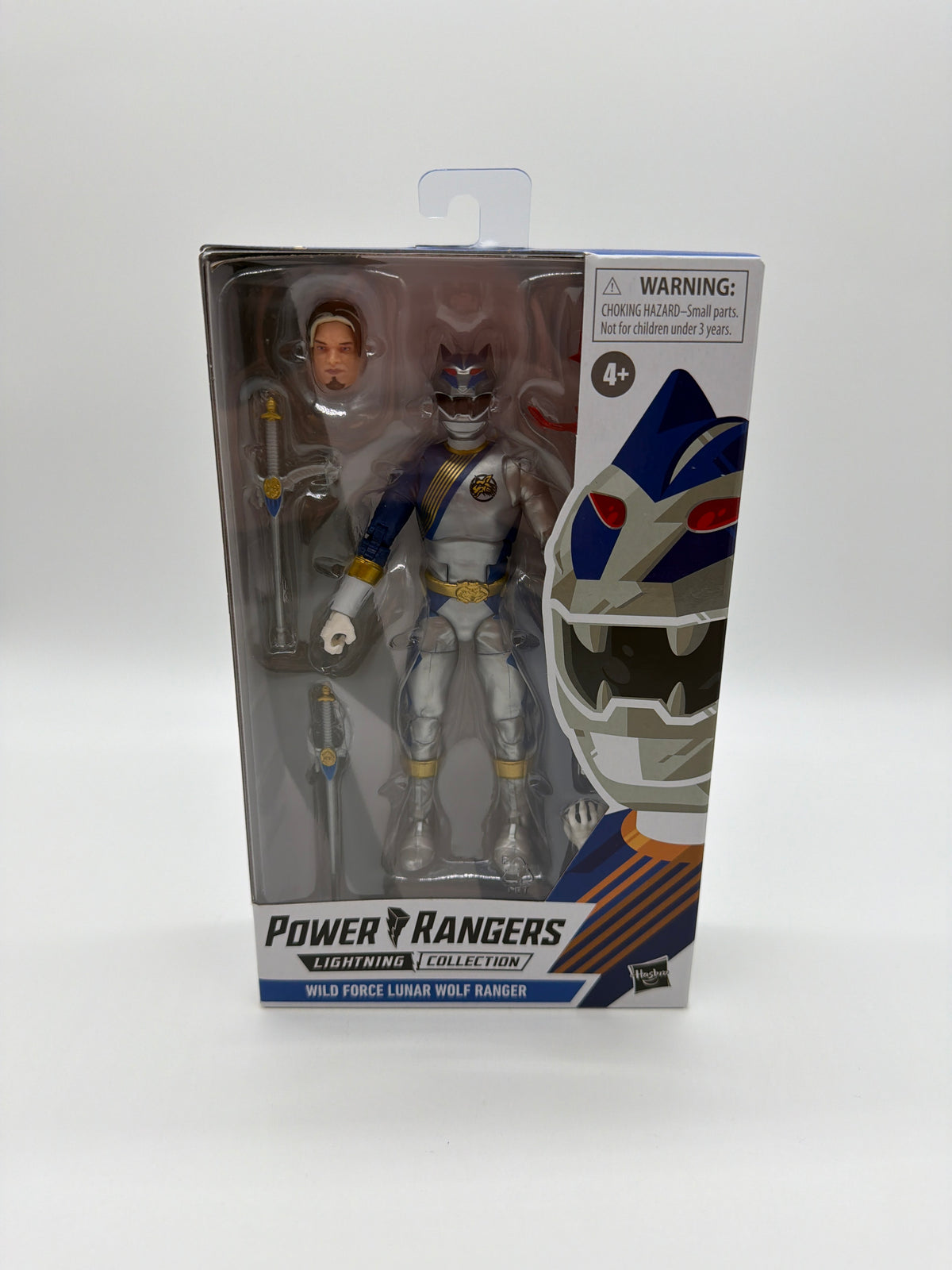 Hasbro 2022 Power Ranger Lightning Collection Wild Force Lunar Wolf Ranger