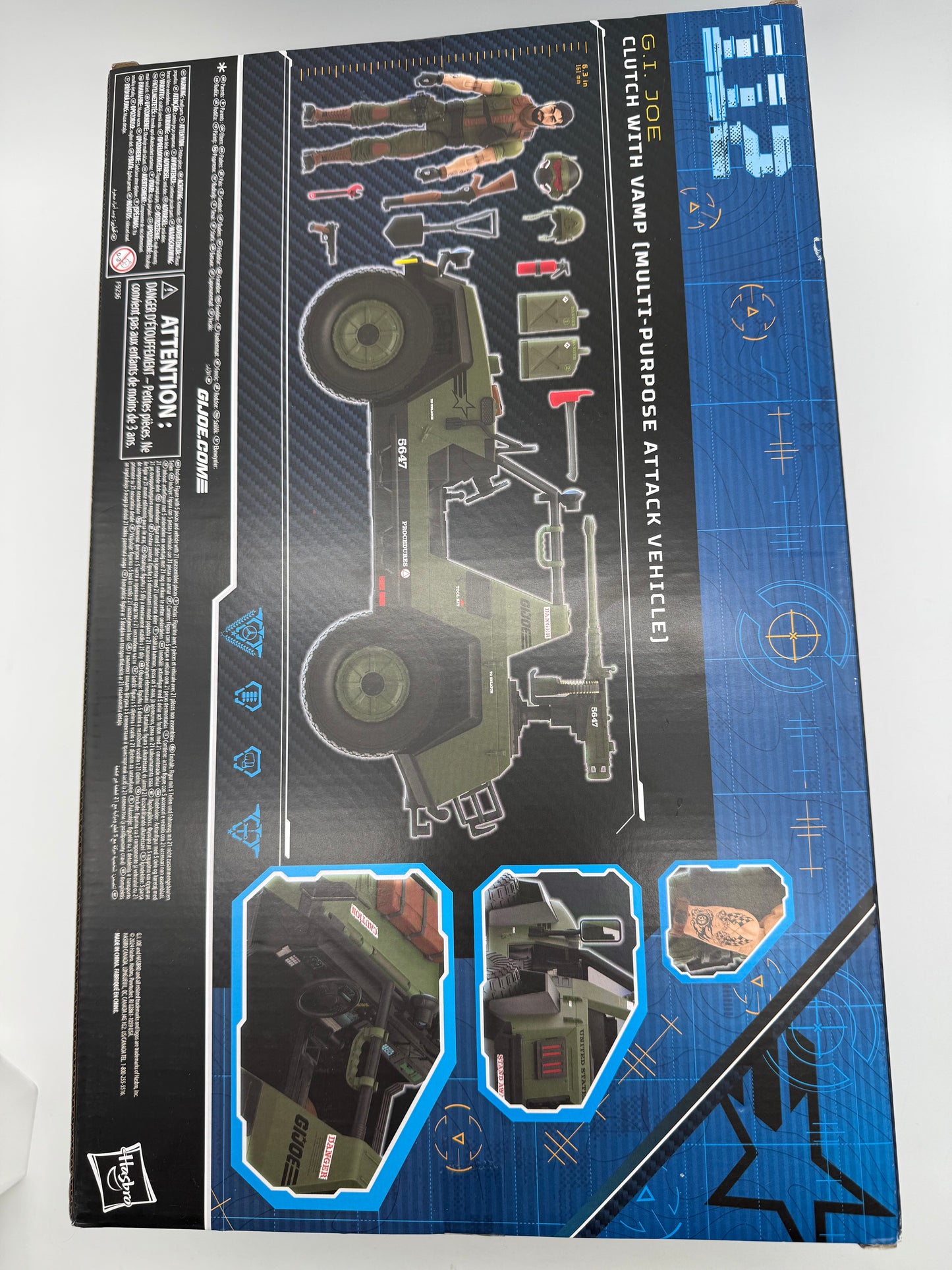 Hasbro 2024 G.I.Joe Classified Series Clutch With Vamp [Multi-Purpose Attack Vehicle]